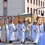 Procesja eucharystyczna w Zielonej Górze