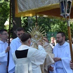 Procesja eucharystyczna w Zielonej Górze