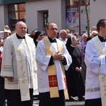 Procesja eucharystyczna w Zielonej Górze