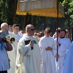 Procesja eucharystyczna w Zielonej Górze