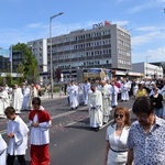 Procesja eucharystyczna w Zielonej Górze