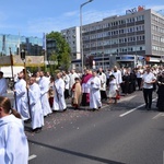 Procesja eucharystyczna w Zielonej Górze