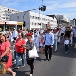 Procesja eucharystyczna w Zielonej Górze