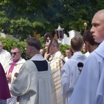 Procesja eucharystyczna w Zielonej Górze