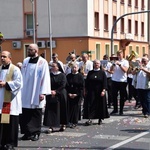 Procesja eucharystyczna w Zielonej Górze