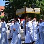 Procesja eucharystyczna w Zielonej Górze