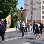 Procesja eucharystyczna w Zielonej Górze