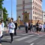 Procesja eucharystyczna w Zielonej Górze