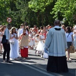 Procesja eucharystyczna w Zielonej Górze