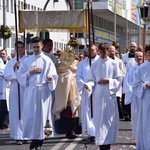 Procesja eucharystyczna w Zielonej Górze