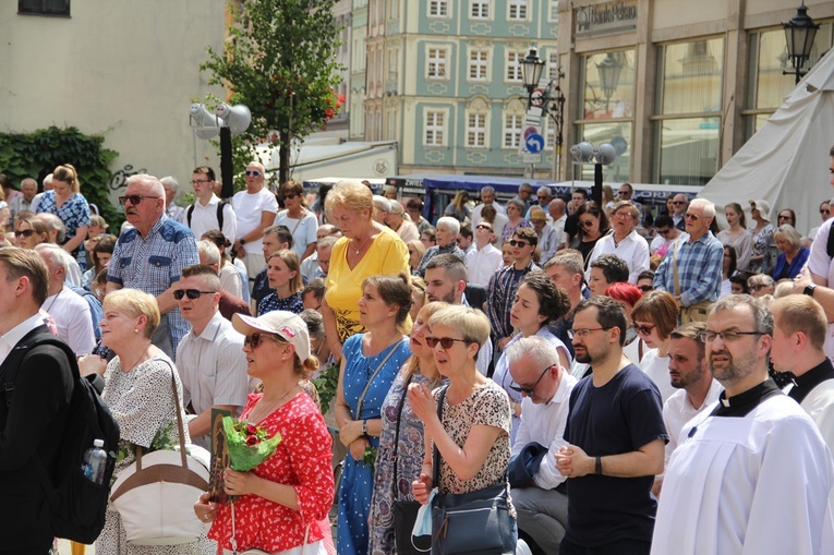 Centralna procesja Bożego Ciała [ZDJĘCIA]