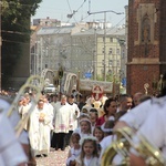 Centralna procesja Bożego Ciała [ZDJĘCIA]