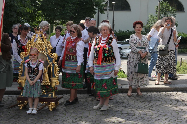 Centralna procesja Bożego Ciała w Krakowie