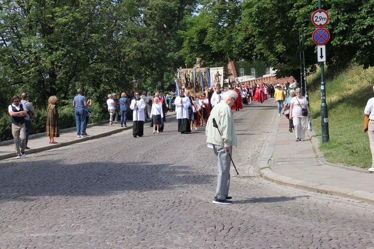 Centralna procesja Bożego Ciała w Krakowie