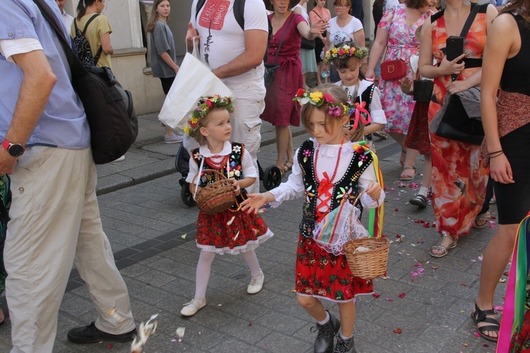 Centralna procesja Bożego Ciała w Krakowie