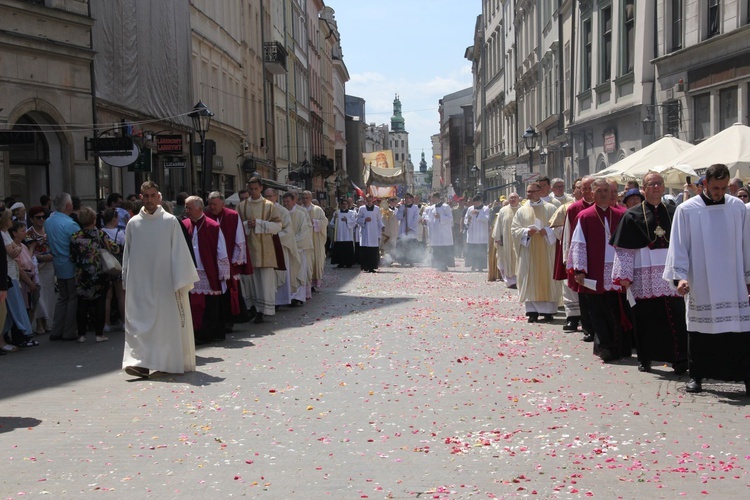 Centralna procesja Bożego Ciała w Krakowie