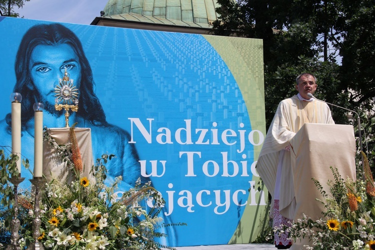 Centralna procesja Bożego Ciała w Krakowie