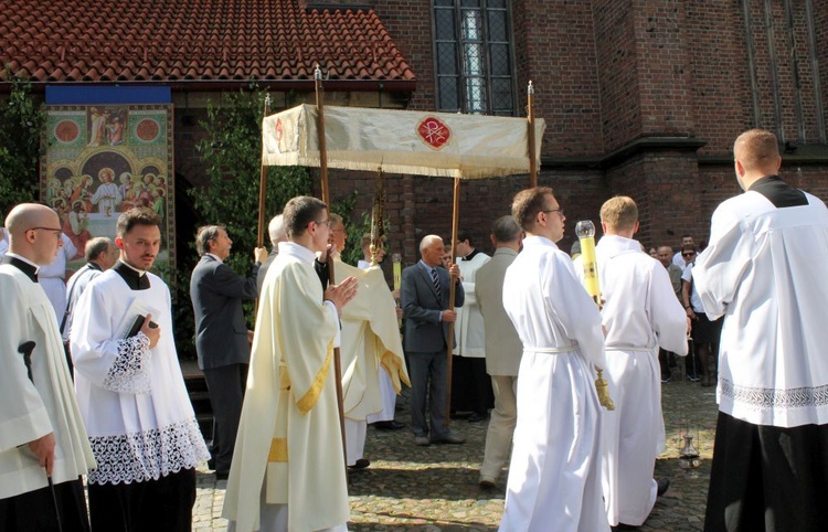 Procesja Bożego Ciała w Gliwicach