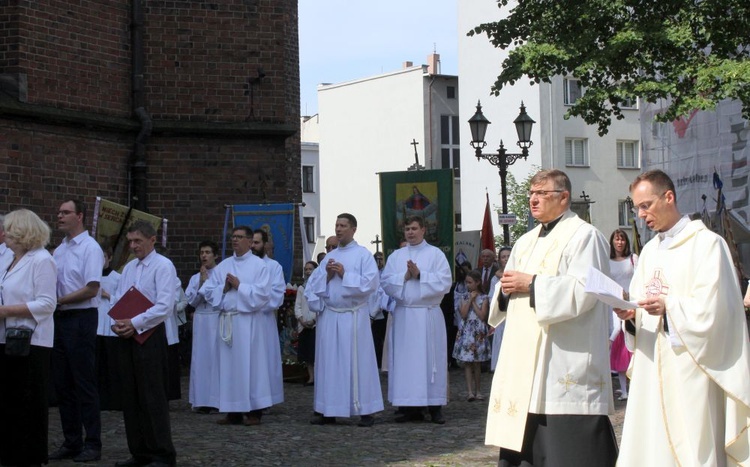 Procesja Bożego Ciała w Gliwicach