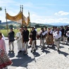 Podhale. Procesje Bożego Ciała z widokiem na Tatry 