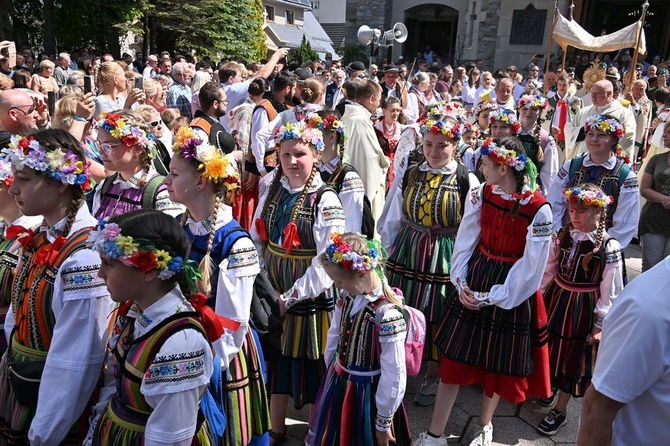 Procesja Bożego Ciała w Zakopanem