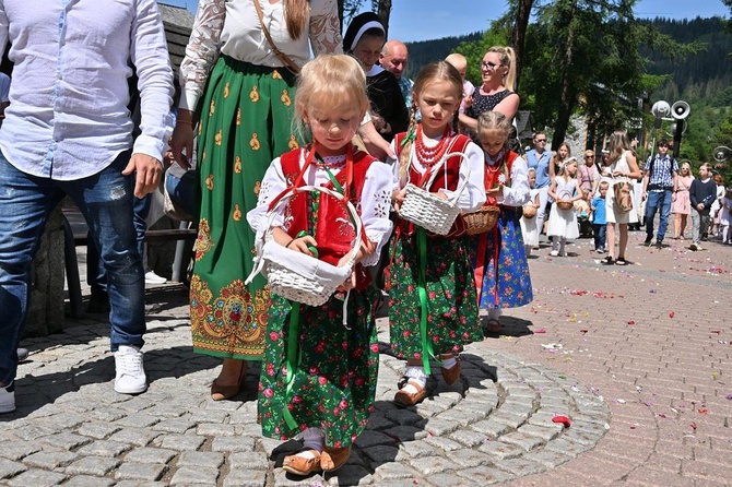 Procesja Bożego Ciała w Zakopanem