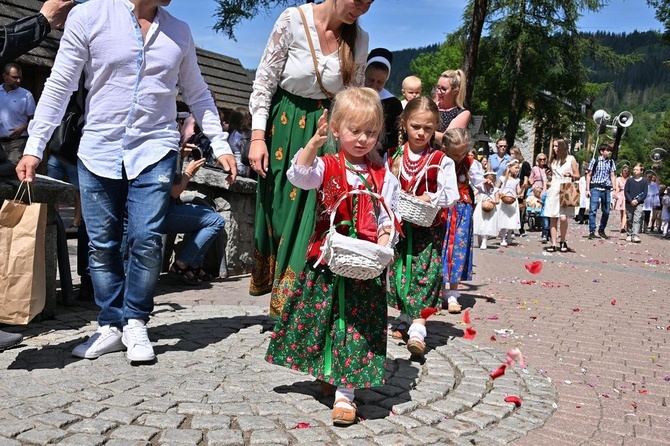 Procesja Bożego Ciała w Zakopanem