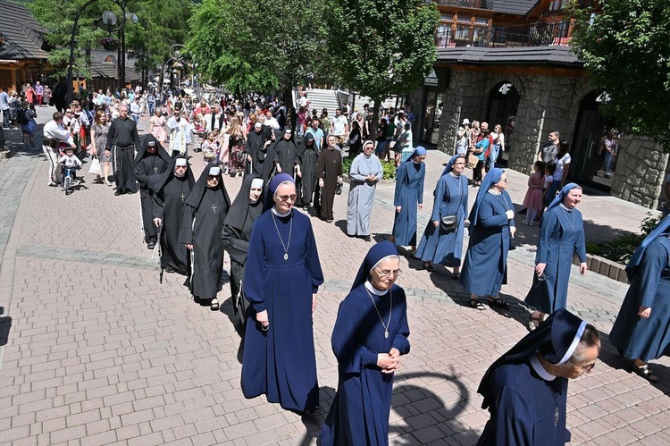 Procesja Bożego Ciała w Zakopanem