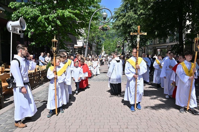 Procesja Bożego Ciała w Zakopanem