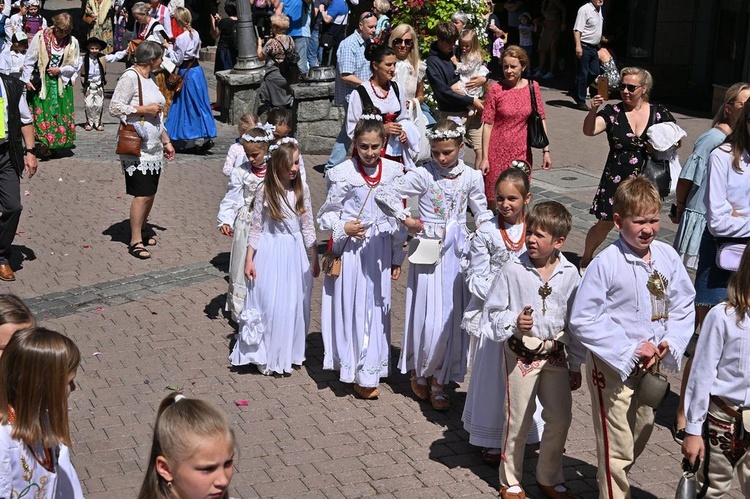 Procesja Bożego Ciała w Zakopanem