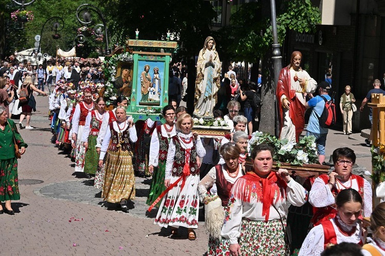 Procesja Bożego Ciała w Zakopanem