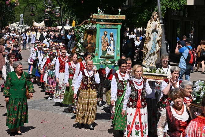 Procesja Bożego Ciała w Zakopanem