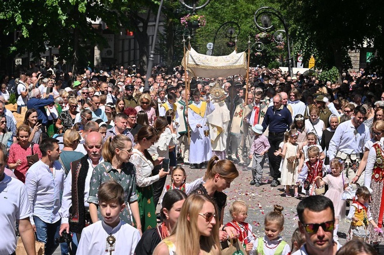 Procesja Bożego Ciała w Zakopanem