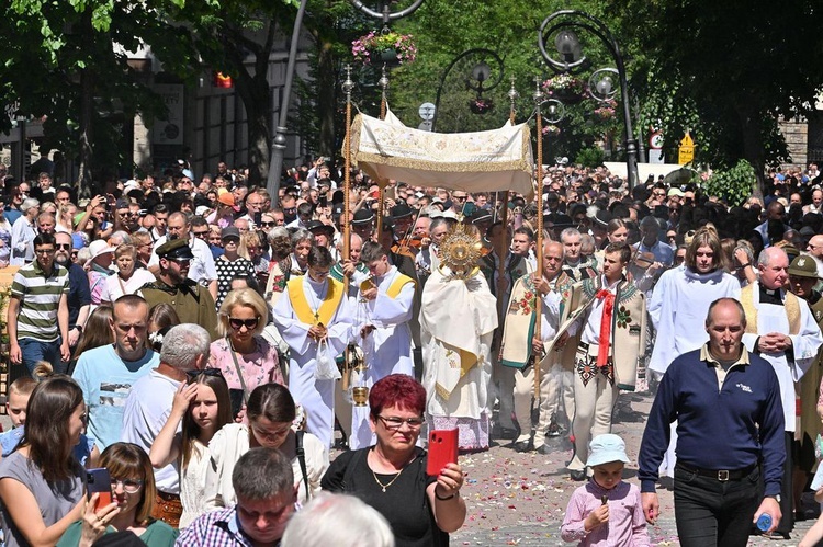 Procesja Bożego Ciała w Zakopanem