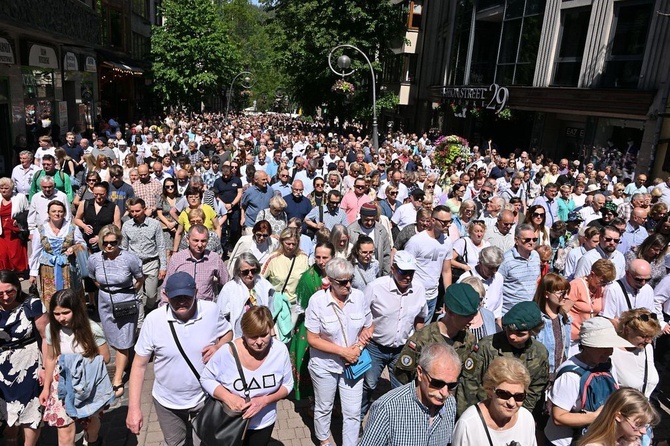 Procesja Bożego Ciała w Zakopanem