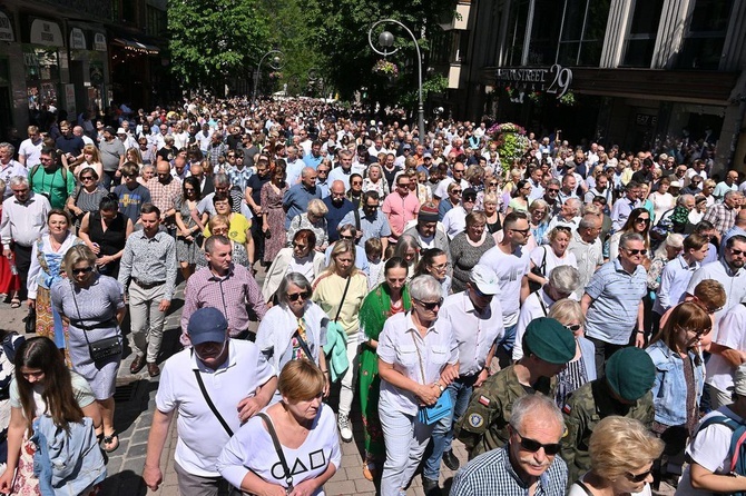 Procesja Bożego Ciała w Zakopanem