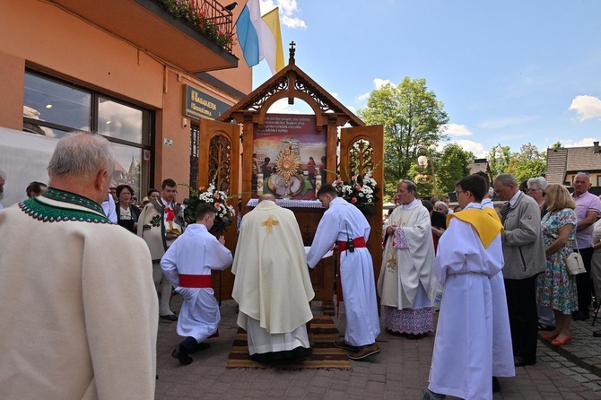 Procesja Bożego Ciała w Zakopanem