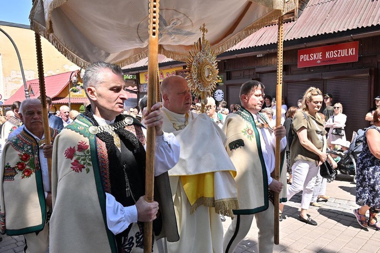 Procesja Bożego Ciała w Zakopanem