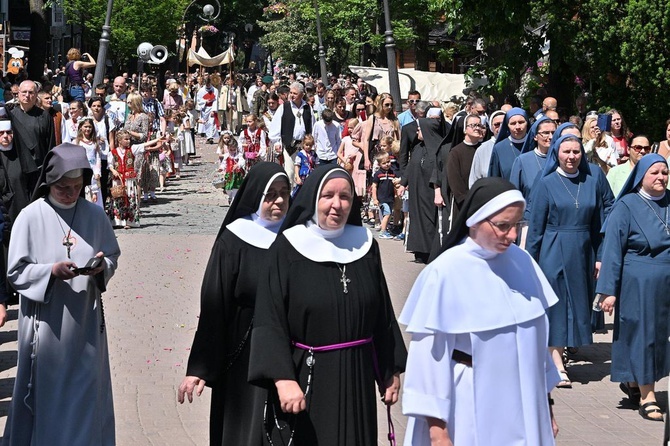 Procesja Bożego Ciała w Zakopanem