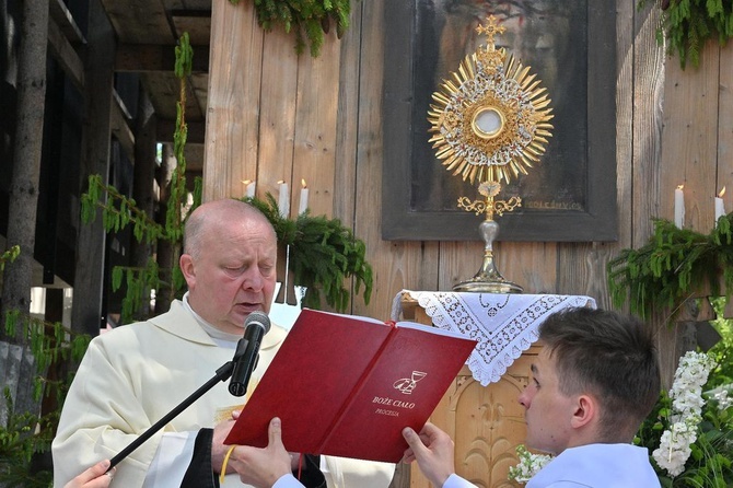 Procesja Bożego Ciała w Zakopanem