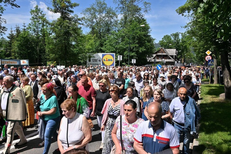 Procesja Bożego Ciała w Zakopanem