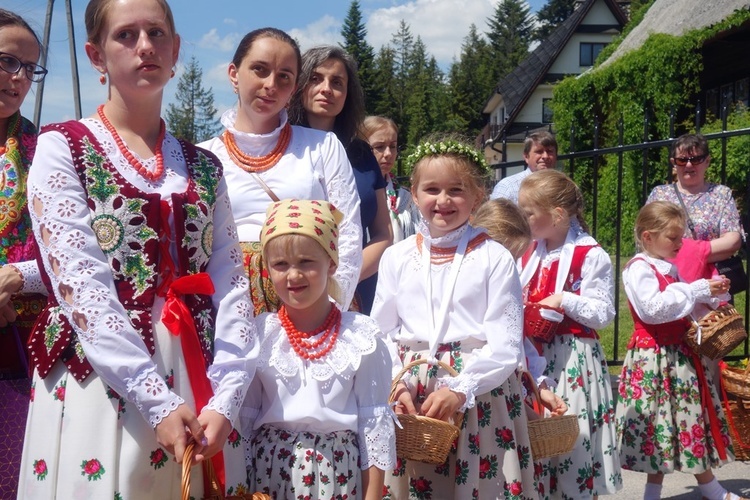 Procesja Bożego Ciała w Kościelisku