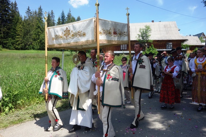 Procesja Bożego Ciała w Kościelisku