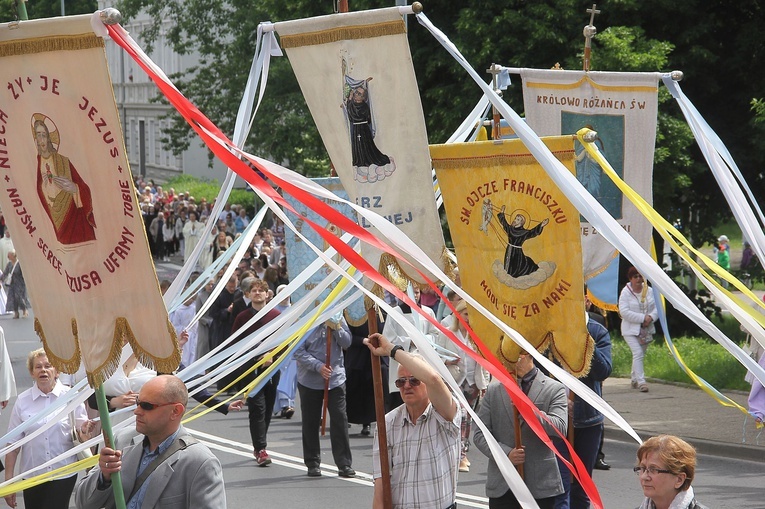 Procesja Bożego Ciała w Koszalinie
