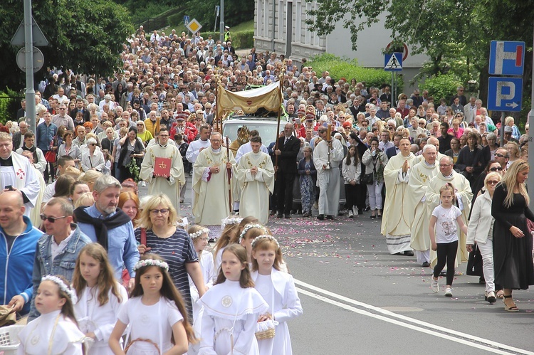 Procesja Bożego Ciała w Koszalinie