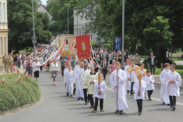 Procesja Bożego Ciała w Koszalinie