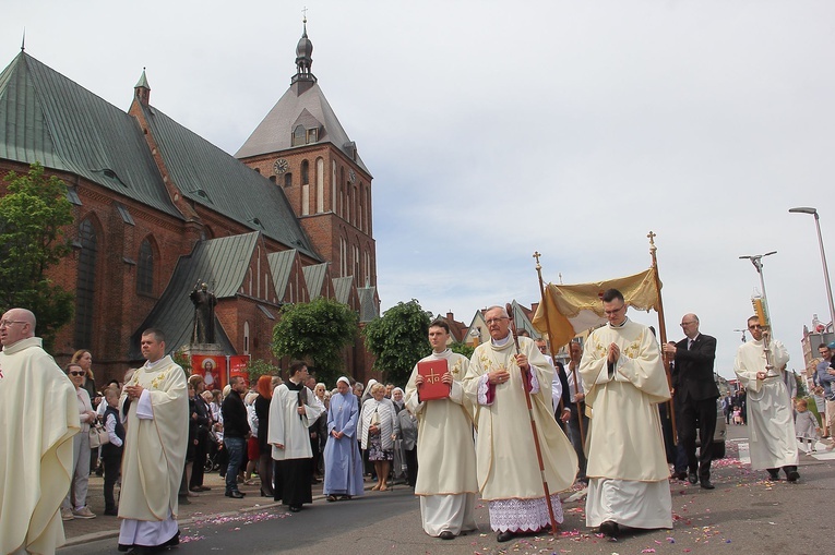 Procesja Bożego Ciała w Koszalinie