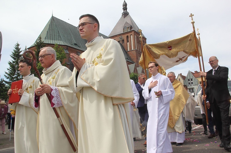 Procesja Bożego Ciała w Koszalinie