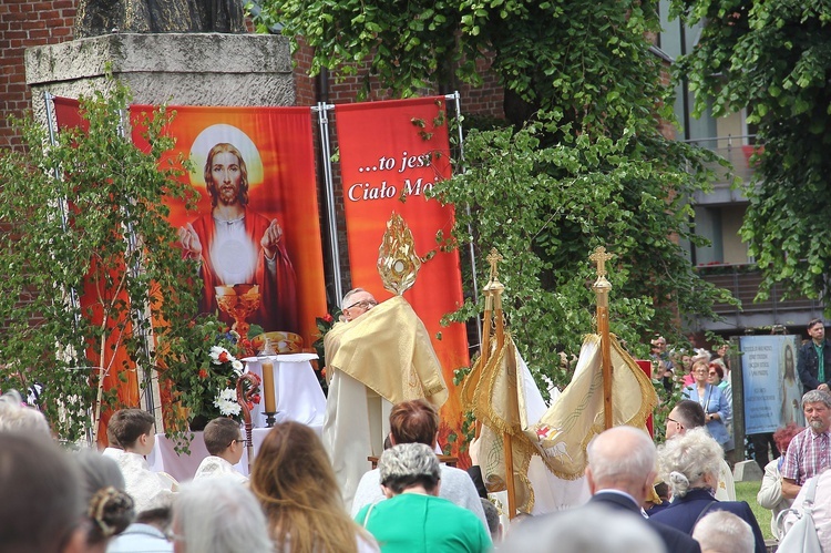 Procesja Bożego Ciała w Koszalinie