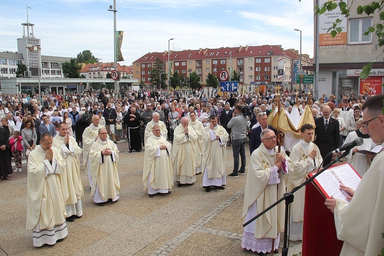 Procesja Bożego Ciała w Koszalinie